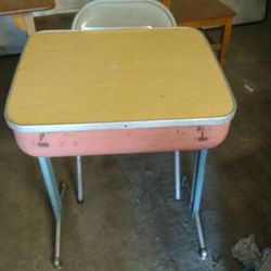 Antique School Desk