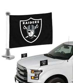 Raiders mini flags