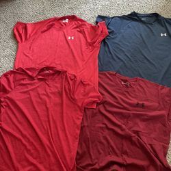 Men’s Under Armour shirts