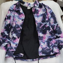 Victoria’s Secret Pink Tye Dye Windbreaker 