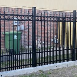 Metal Fence & Gate