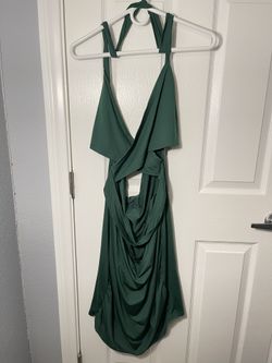Emerald dress