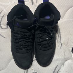 Jordan 12 Retro Black & Purple