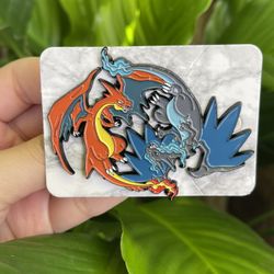 Charizard X Mega Charizard Pokemon Pin