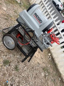 Ridgid 1822-1 Auto Chuck Pipe threader Machine