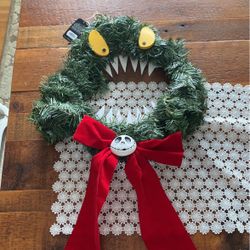Heck Skellington Wreath  NEW