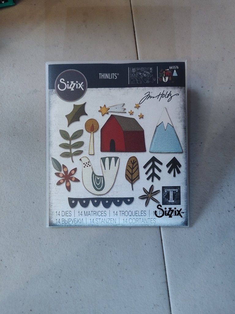 Tim Holtz Sizzix Alterations Thinlets Dies - Funky Nordic