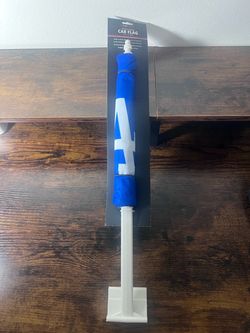 Los Angeles Dodgers Flag Car Primary Logo