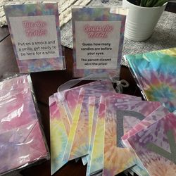 The Dye Party Theme Supplies