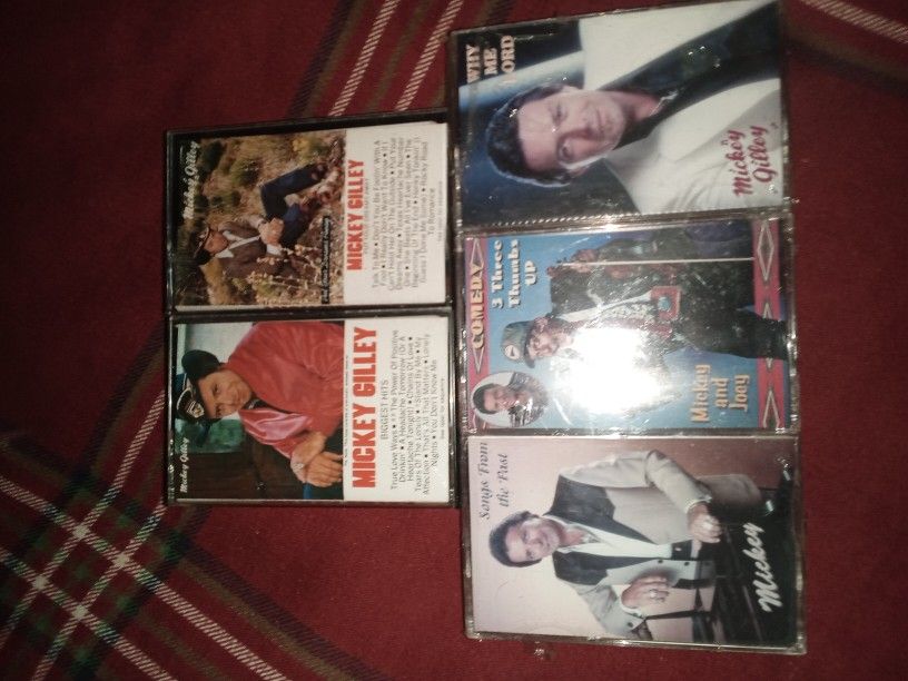 Mickey Gilley (5 Cassettes)