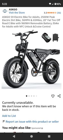 S9 E bike