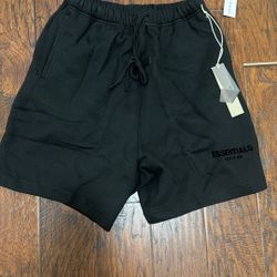 Brand New Fear of God Essentials Shorts Black Size M