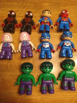 Marvel Duplo Characters 