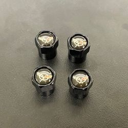 Chevy Chevrolet Corvette valve stem caps Set Of 4