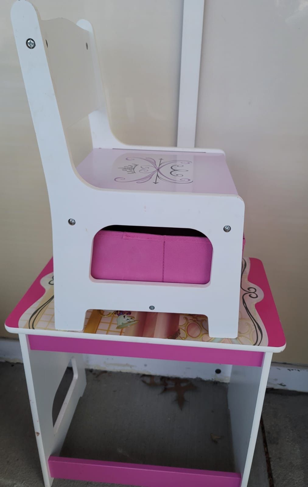 Kids Wood Desk And Chair