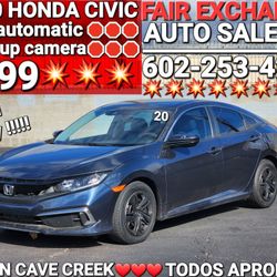 2020 HONDA CIVIC GAS SAVER ❤️❤️❤️❤️