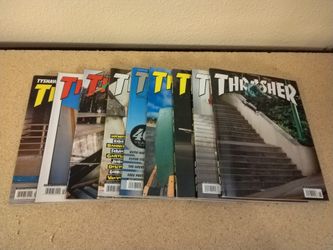 THRASHER Skateboard Magazine Lot 2019 2021 2022 Issues