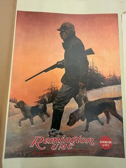 Vintage Remington Posters - Set Of 3