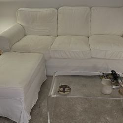 IKEA Uppland Couch With Ottoman 
