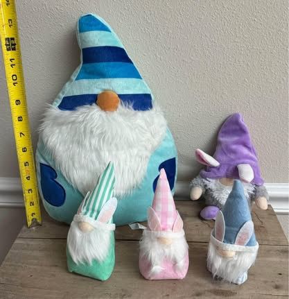 Pastel Spring Easter Plush Gnomes $5 for All xox