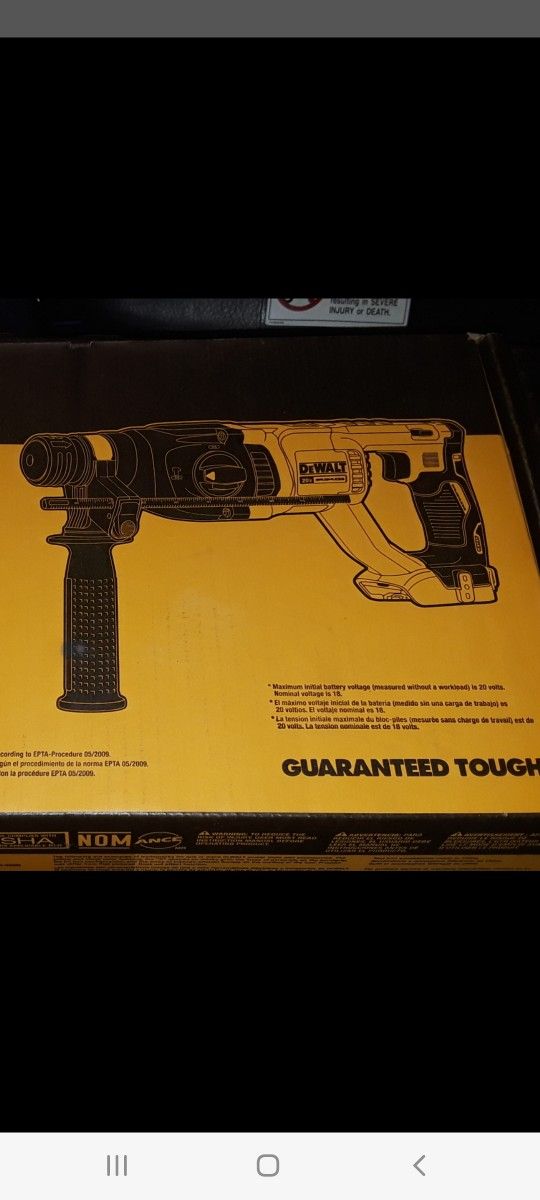 Dewalt Sds Hammerdrill