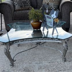 Elegant Glass Coffee Table