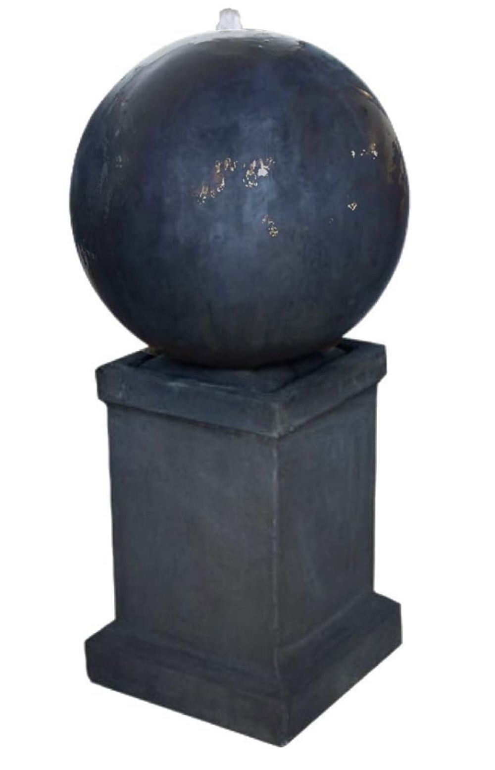 NEW IN BOX!!Sphere Fountain, Burnt Umber Finish 