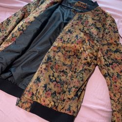 River Island Floral Bomber Jacket