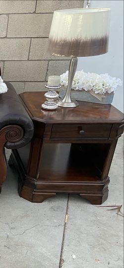 Brown Sofa Side Table