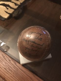 1969 Baltimore orioles baseball signed. Not authenticated