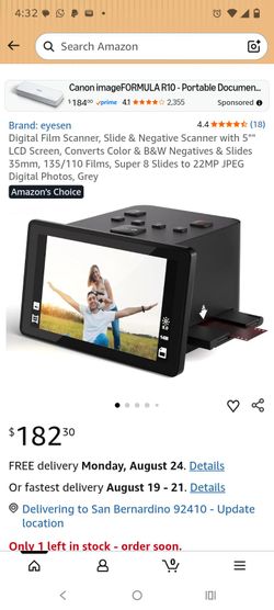Convert your old negatives into pictures