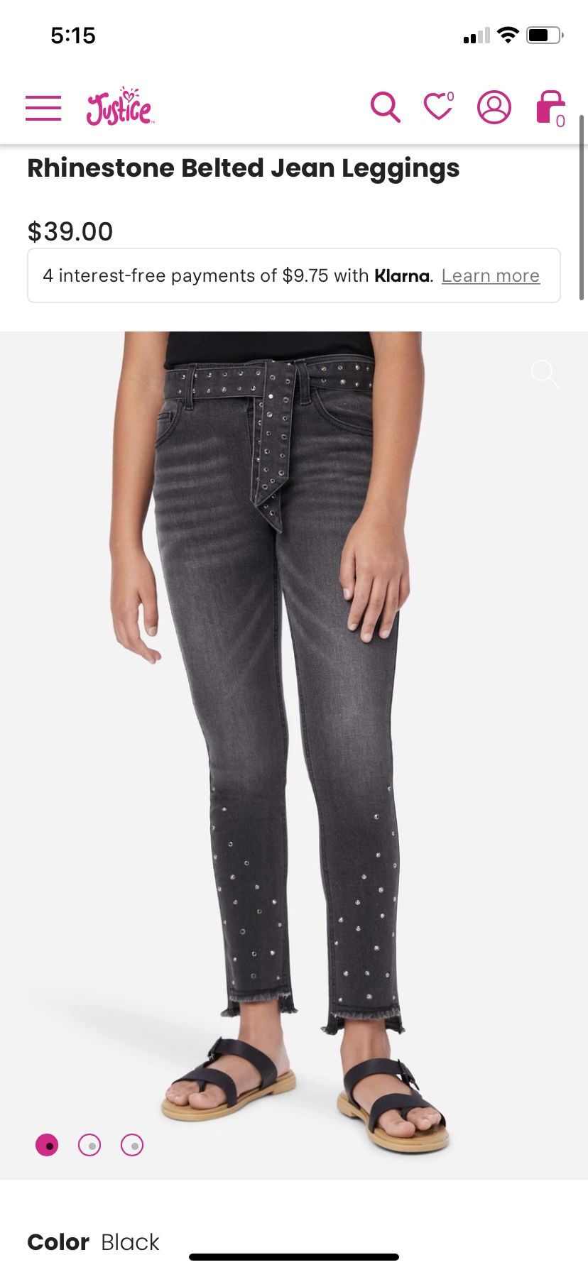 Justice Girls Jeans