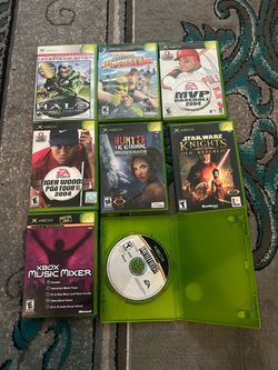 8 CDs games XBOX work perfect