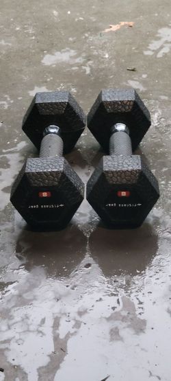 Rubber Dumbbells-8lbs 
Cash or Zelle