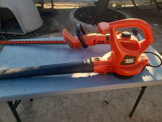 Black Dacker Trimmer End Blower 