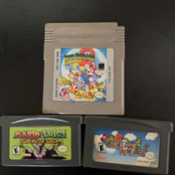 Mario And Luigi SuperStar Saga,  Super Mario Advance , Super Mario Land 2