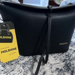 Women's Handbags Leather (Black)