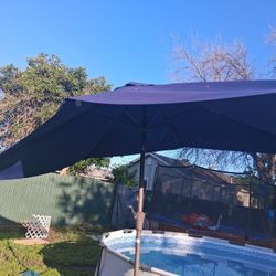 Large Patio Umbrella With Base