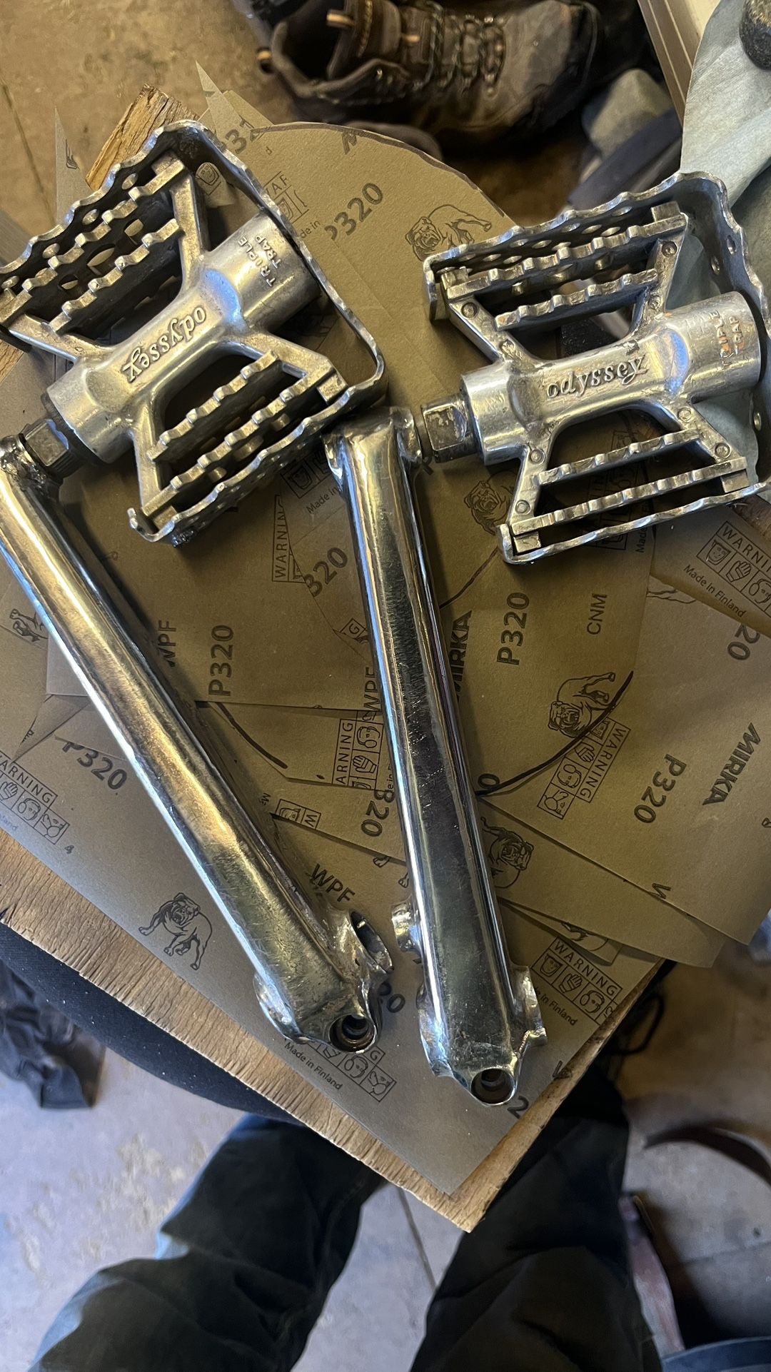 GT Racing 180mm W/ Odyssey JP Triple trap Pedals