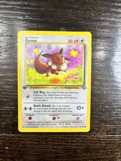 1st Edition Eevee - Jungle set #51 - Pokemon