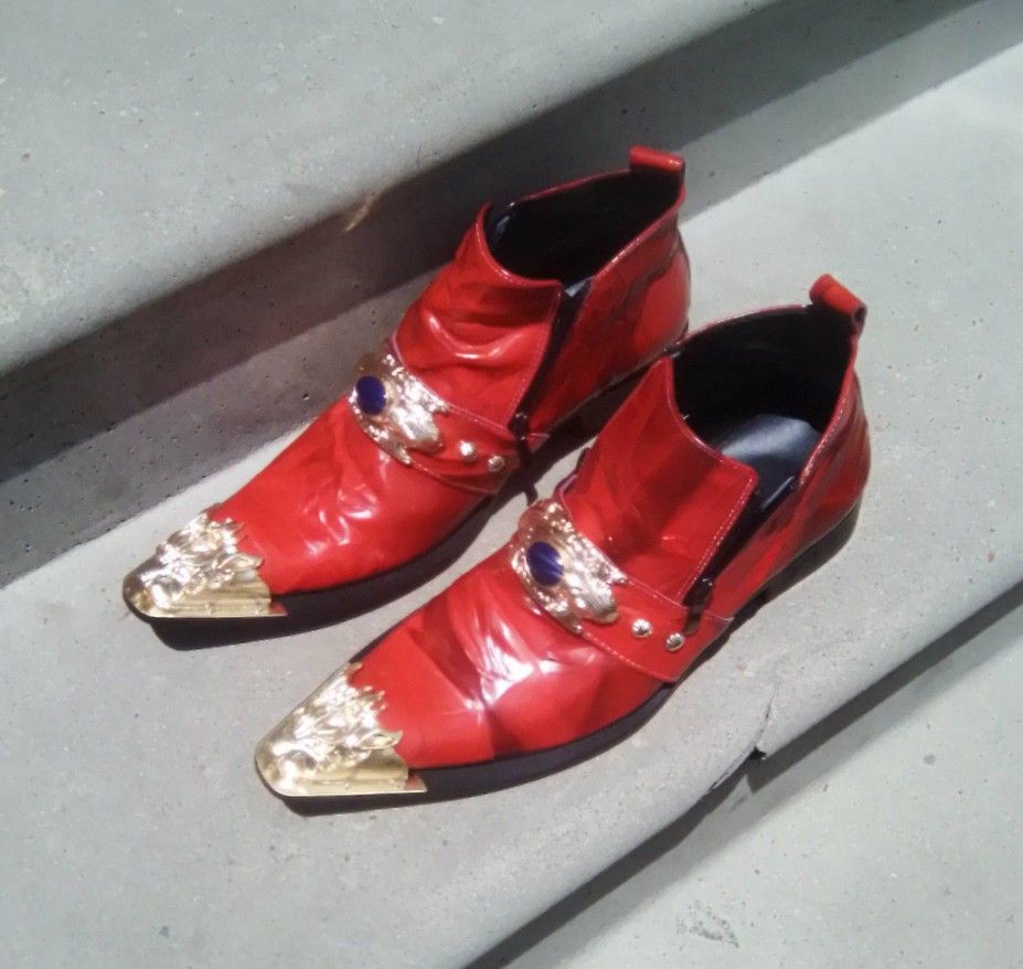 Genuine leather Chelsea boots Size 9