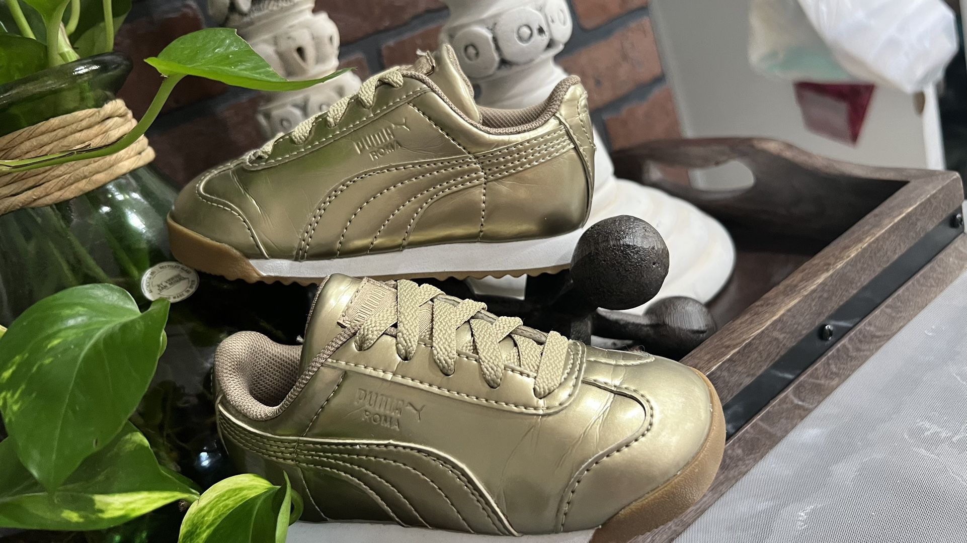 Tenis Puma De Niña O Niño Size7c / Girl’s Tennis Shoes Size 7c