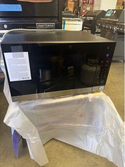 Box microwave counter top LG stainless steel