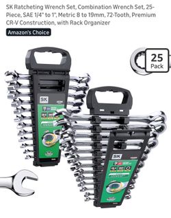 ratchet wrenche set Metric&SAE