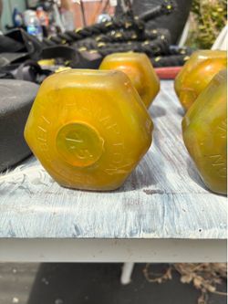 Rubber hand weights $15