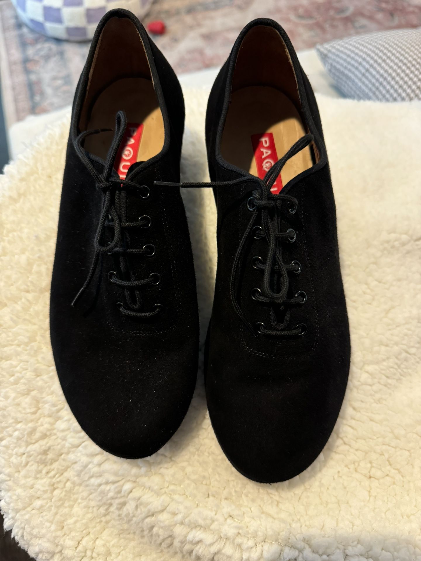 Paoul practice dance shoes heel, size 40