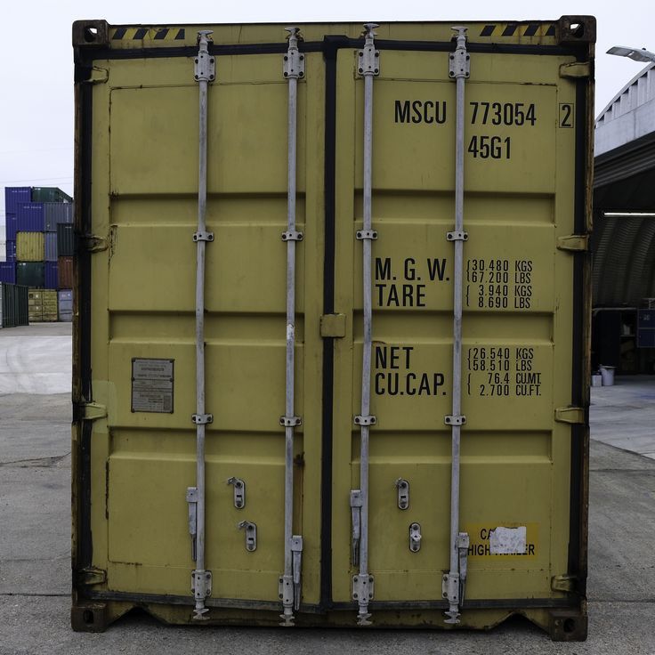 20ft and 40ft Used Shipping Container Available in Birmingham, Alabama