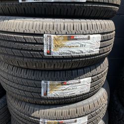 225/65/17 Hankook Montadas Y Balanciadas