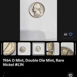 1964 Nickel 