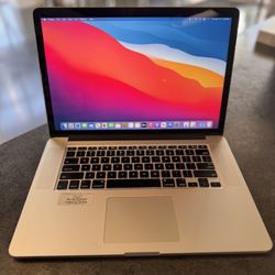 15” MacBook Pro — 2.8GHz Intel Core i7 / 16GB RAM / 512GB SSD